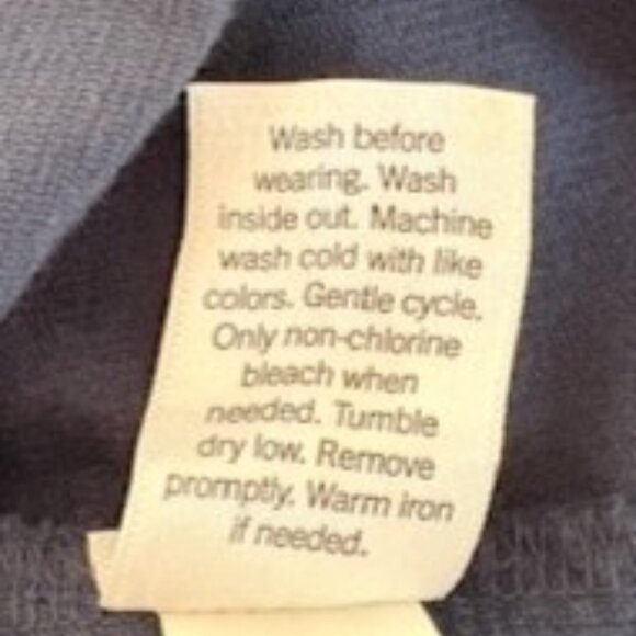 Sonoma Navy Blue Corduroy Tiered Ruffle Dress with Long Sleeves - Picture 5 of 5